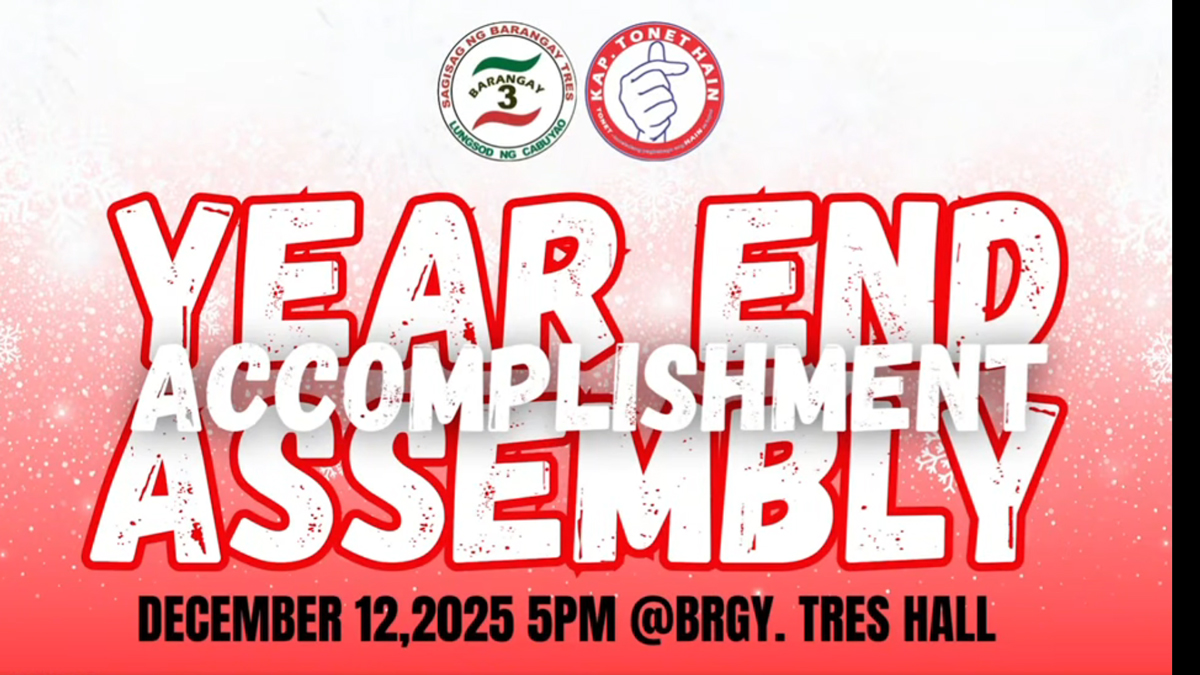 Year-End Accomplishment Assembly